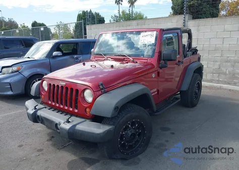 2012 Jeep Wrangler Sport z USA, uszkodzony, nr VIN 1C4AJWAG6CL247820
